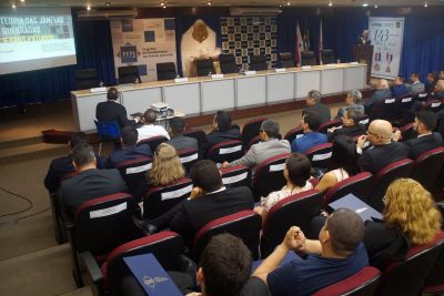 notícia: Seminário do Programa de Fortalecimento das Polícias Judiciárias é realizado em Belém