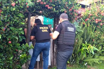 galeria: Polícia Civil cumpre mandados de prisão de autores de crimes contra o patrimônio