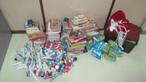 notícia: Gincana no Hospital Regional do Marajó arrecada livros e fraldas para os pacientes