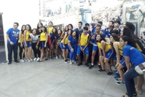 galeria: Estudantes redescobrem o Estádio Olímpico do Pará durante visita