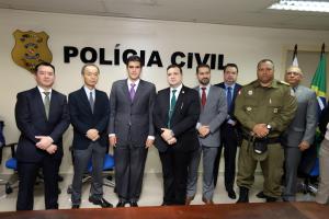 notícia: Delegado geral reforça compromisso de combate à criminalidade em todo Estado