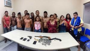 galeria: Polícia Civil prende 25 criminosos durante a operação Dionísio em Baião e Soure