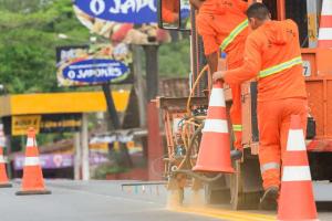 notícia: Setran intensifica conservação de rodovias estaduais
