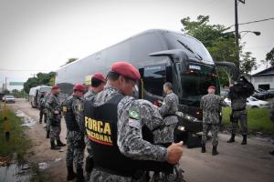 galeria: Agentes da Força Nacional começam a chegar ao Pará