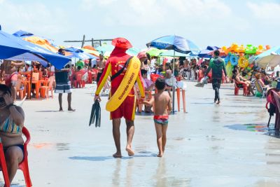 galeria: Bombeiros atuam na prevenção em praias de Marudá, Marapanim, Outeiro e Mosqueiro