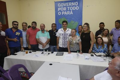 galeria: Governo e seis prefeituras do Marajó definem investimentos na infraestrutura da região