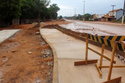 galeria: Sedop visita obras e retoma serviços paralisados em Mãe do Rio e Rondon do Pará