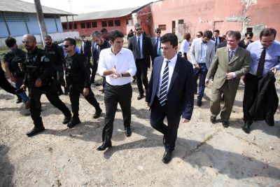 galeria: Ministro Sérgio Moro faz visita técnica em Complexo Penitenciário de Americano