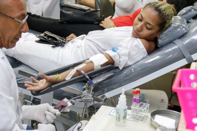 galeria: Mais de 400 bolsas de sangue são coletadas no Dia do Doador de Sangue