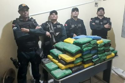 galeria: Polícia Militar apreende mais de 100 quilos de maconha Medicilândia