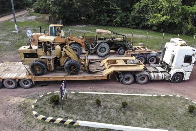 galeria: Força-tarefa combate desmatamento ilegal no nordeste paraense