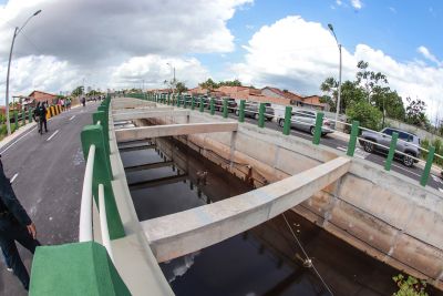 galeria: Estado inaugura a macrodrenagem do canal do Salgado Grande em Castanhal