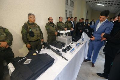 galeria: Governo entrega à área de segurança pública mais de R$ 6 milhões em equipamentos