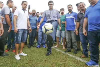 galeria: Após três anos de espera, moradores de Capitão Poço ganham Estádio Municipal