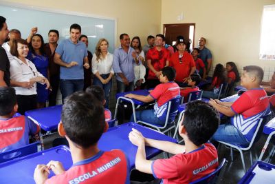 notícia: Governo entrega escola e unidade de saúde no dia do aniversário de Benevides