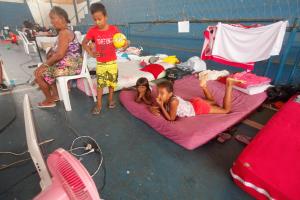 notícia: Corpo de Bombeiros atende famílias desalojadas em São Domingos do Capim