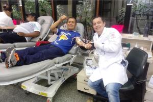 notícia: Hemopa coleta sangue em parceria com o hospital Gaspar Vianna