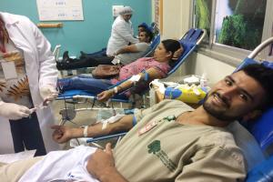 galeria: Crianças representam quase metade de transfusões de hospital