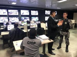 notícia: Ciop inicia trabalho integrado com a Força Nacional