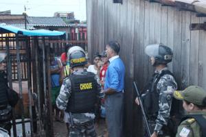 notícia: Polícia Militar cumpre mandado de reintegração de posse em Ananindeua