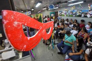 galeria: Muito brilho e festa para celebrar a abertura da campanha de doação de sangue do carnaval