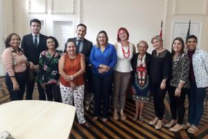 notícia: SejuDH debate ações de fortalecimento dos direitos da mulher em Belém