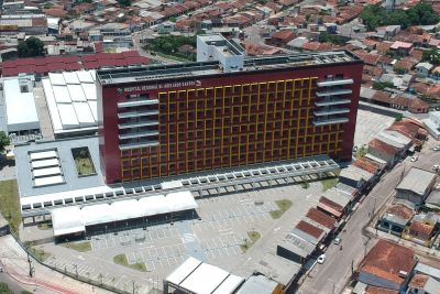galeria: Governo do Pará inaugura o maior hospital público do Estado nesta quinta-feira (19)