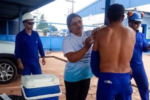 notícia: Estado e Prefeituras intensificam vacinação contra o sarampo no oeste do Pará