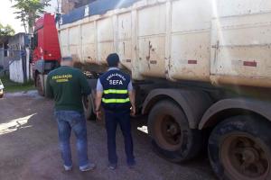 galeria: Sefa e Ibama apreendem 52 toneladas de manganês em Marabá