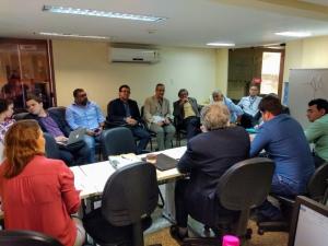 galeria: Reunião trata sobre destinação temporária de material de fossas sanitárias