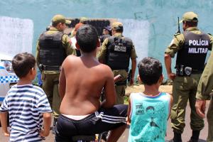 galeria: Operação remove pichações ligadas a facções criminosas em Ananindeua
