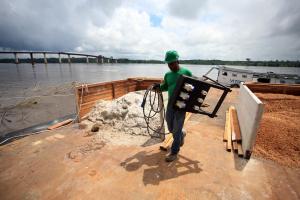 notícia: Setran faz manutenção preventiva na ponte Rio Guamá, na Alça Viária