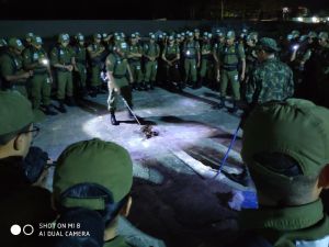 notícia: Curso de Formação de Praças da PM realiza operações em áreas de selva