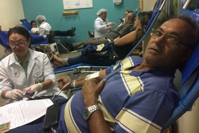 notícia: Família viaja mais de 110 quilômetros para doar sangue em Marabá