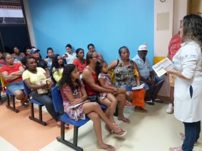 notícia: Hospital geral realiza campanha de combate às hepatites virais