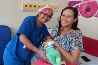 notícia: Hospital Geral de Tailândia estimula o aleitamento materno 