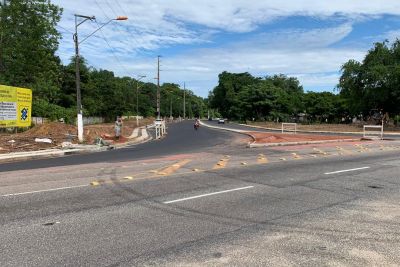 notícia: Governo acelera o ritmo das obras de duplicação da Rua Yamada/Rodovia Tapanã