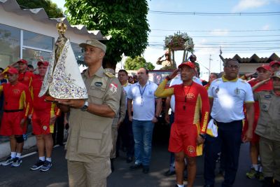notícia: Círio dos Bombeiros une militares devotos de Nossa Senhora de Nazaré