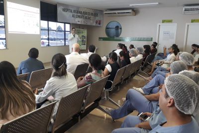 notícia: Hospital Regional do Leste lança campanha de combate ao AVC