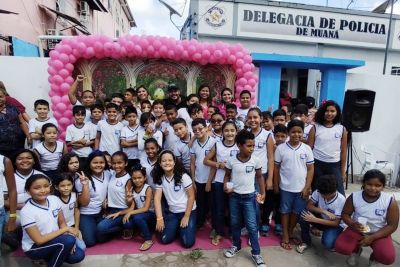 notícia: Polícia Civil do Pará realiza campanha do 1º Outubro Rosa em Muaná 