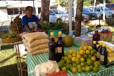 notícia: Produtos orgânicos são comercializados na Feira Ecológica da Uepa, em Marabá