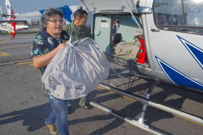 notícia: Graesp transporta malotes com provas do Enem para o interior do Pará