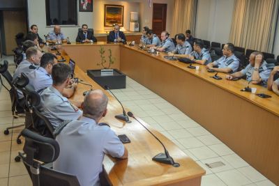 notícia: Ações de segurança pública do Pará são estudadas por oficiais da PM de São Paulo