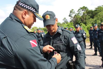 notícia: Polícia Militar realiza cerimônia comemorativa aos 46 anos do CFAP