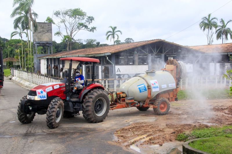 Estado promove 7º dia de desinfecção contra o Covid-19 pelas ruas de Belém <div class='credito_fotos'>Foto: Marcelo Seabra / Ag. Pará | <a href='/midias/2020/originais/6299_d700ec24-fae4-e9c6-d660-9d646d4d151f.jpg' download><i class='fa-solid fa-download'></i> Download</a></div>