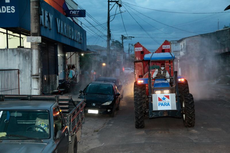 Belém, Pará, Brasil - PULVERIZAÇÃO MARITUBA - 16/06/2020. Foto: Ricardo Amanajás / Agência Pará. <div class='credito_fotos'>Foto: Ricardo Amanajás / Ag. Pará | <a href='/midias/2020/originais/6450_fd6702d5-8b56-88f4-c291-d9b2dc7a8f08.jpg' download><i class='fa-solid fa-download'></i> Download</a></div>