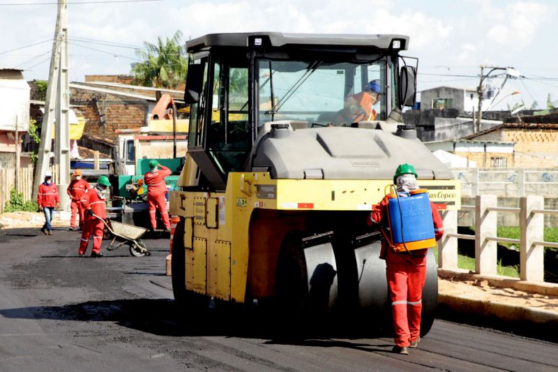 BelÃ©m, ParÃ¡, Brasil. OBRAS TUCUNDUBA - AV TUCUNDUBA ENTRE MUN DURUCUS E NOSSA SENHORA DAS GRAÃ‡AS - 16/07/2020. Foto: Ricardo Amanajas / DiÃ¡rio do ParÃ¡. <div class='credito_fotos'>Foto: Ricardo Amanajás / Ag. Pará   |   <a href='/midias/2020/originais/6564_3fa21afa-f249-0822-b9ee-74d9d6ac3c58.jpg' download><i class='fa-solid fa-download'></i> Download</a></div>