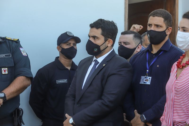 O Governo do Estado inaugurou, nesta segunda-feira (27), o Centro de Recuperação Penitenciário do Pará V (CRPP V). Localizado no Complexo Penitenciário de Americano, no município Santa Izabel, às margens da BR-316, a nova unidade contou com investimento de R$ 11,1 milhões e criou 516 novas vagas no sistema penitenciário estadual. Desde janeiro de 2019, com reformas e novas unidades, o Estado criou 5.290 novas vagas no sistema prisional. <div class='credito_fotos'>Foto: Alex Ribeiro / Ag. Pará | <a href='/midias/2020/originais/6613_4bee2356-0ce9-e10b-9df5-18f5a723a27b.jpg' download><i class='fa-solid fa-download'></i> Download</a></div>