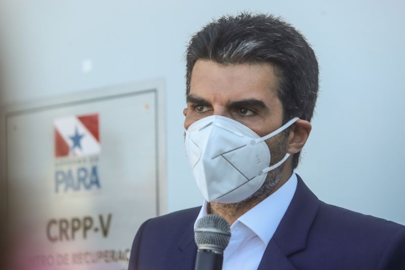 O Governo do Estado inaugurou, nesta segunda-feira (27), o Centro de Recuperação Penitenciário do Pará V (CRPP V). Localizado no Complexo Penitenciário de Americano, no município Santa Izabel, às margens da BR-316, a nova unidade contou com investimento de R$ 11,1 milhões e criou 516 novas vagas no sistema penitenciário estadual. Desde janeiro de 2019, com reformas e novas unidades, o Estado criou 5.290 novas vagas no sistema prisional. <div class='credito_fotos'>Foto: Alex Ribeiro / Ag. Pará | <a href='/midias/2020/originais/6613_61f9a154-30c9-e1fa-ff9f-33514d418704.jpg' download><i class='fa-solid fa-download'></i> Download</a></div>