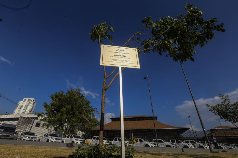 A primeira fase da intervenção paisagística no Parque Urbano Belém Porto Futuro foi iniciada neste sábado (22) com o plantio simbólico de 22 árvores. O ato teve a presença do governador Helder Barbalho; da secretária de Estado de Cultura, Ursula Vidal, e de representantes de entidades empresariais paraenses que contribuem com a arborização do espaço, aberto ao público  <div class='credito_fotos'>Foto: Jader Paes / Agência Pará   |   <a href='/midias/2020/originais/6743_69494f69-fd54-a51e-8431-fa18aba60753.jpg' download><i class='fa-solid fa-download'></i> Download</a></div>